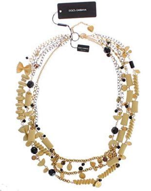 collier de pates dolce gabbana